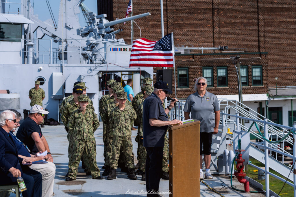 Opening Speaker – USS LST 393 Reenactment, June 7th, 2025